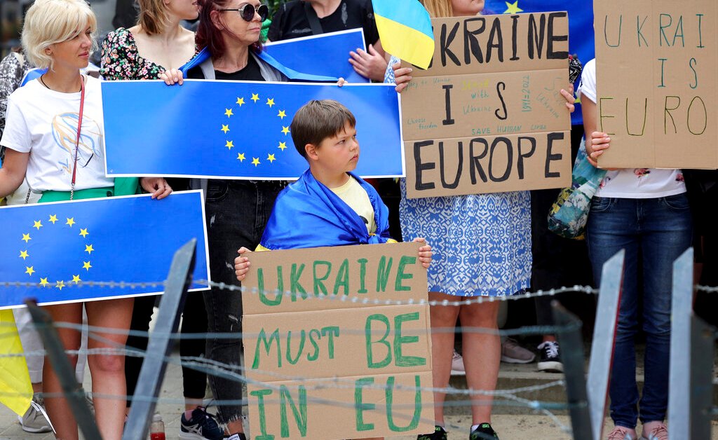 Ukraine Granted European Union Candidate Status