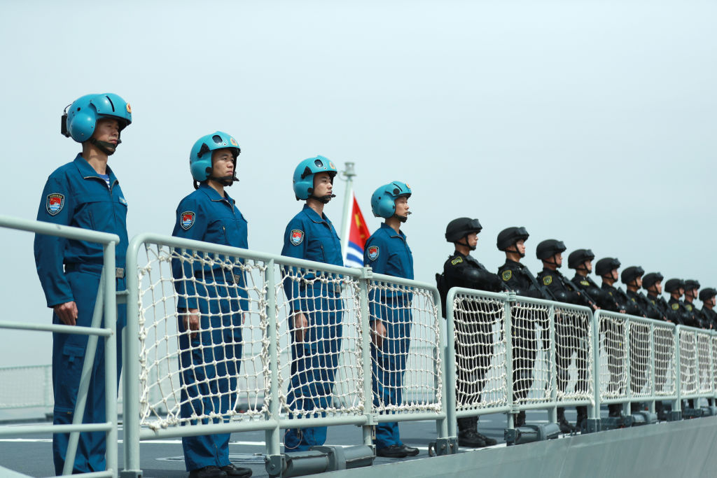 People's Liberation Army Navy Fleet Sets Sail For Gulf Of Aden Escort Mission