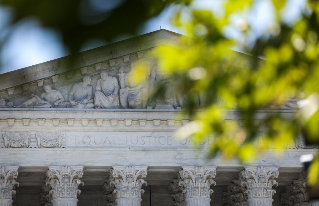 The U.S. Supreme Court is seen on the final day of its term on June 30, 2022 in Washington, DC. (Kevin Dietsch—Getty Images)
