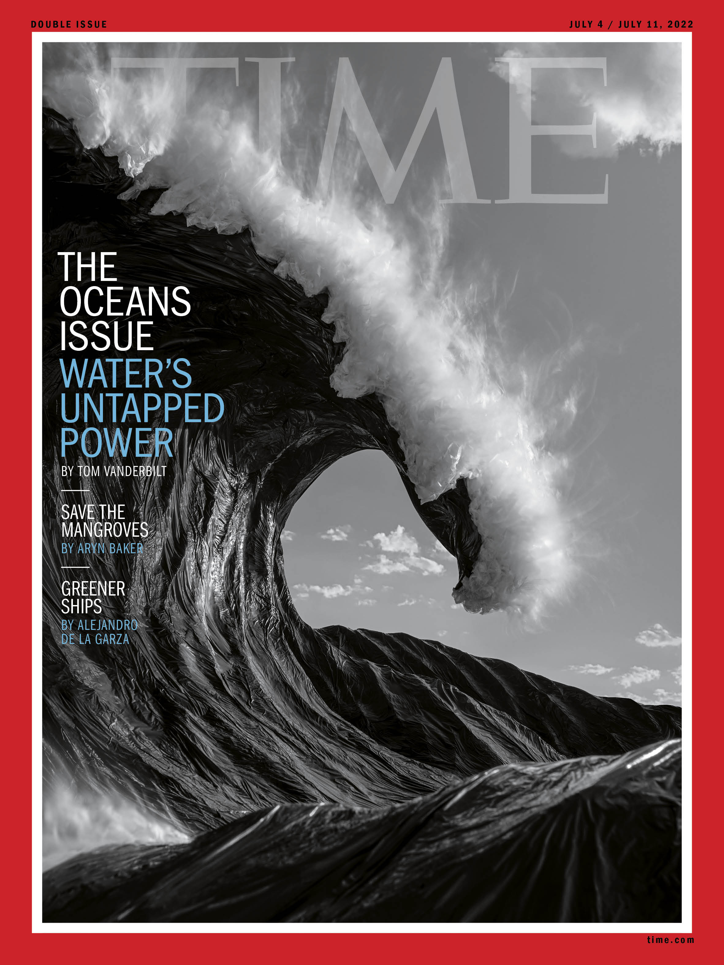 The Oceans Issue Time Magazine cover