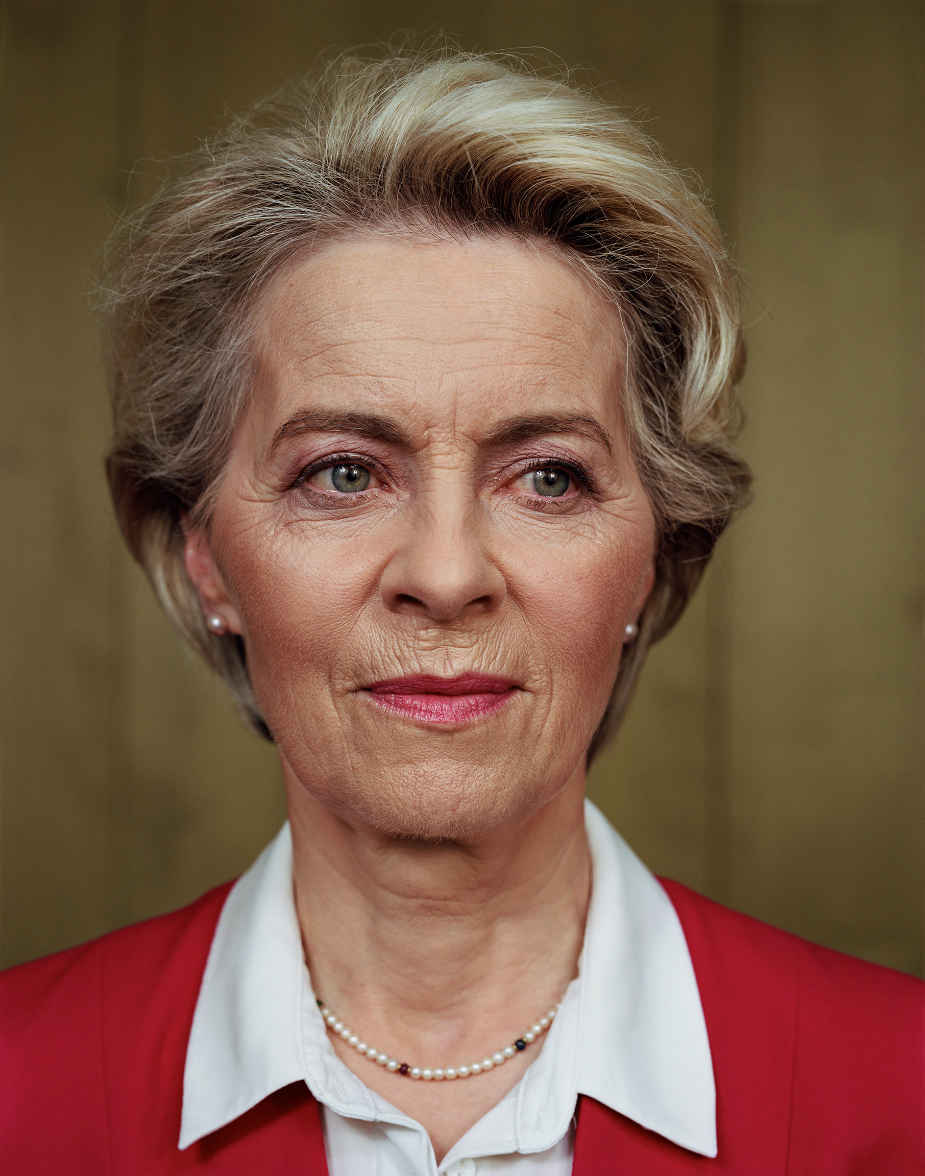 President Ursula von der Leyen at the European Commission headquarters in Brussels on May 27 (Dana Lixenberg for TIME)