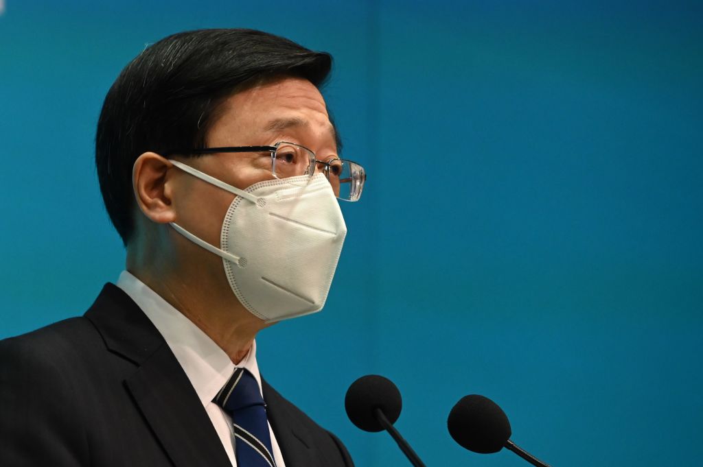 Hong Kong's Next Chief Executive John Lee