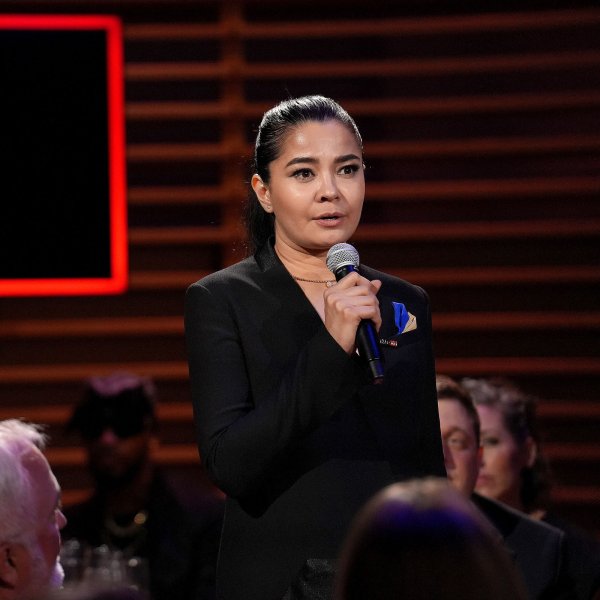 Sevgil Musaieva speaks at the TIME 100 Gala at Jazz at Lincoln Center in New York City, on June 8, 2022.