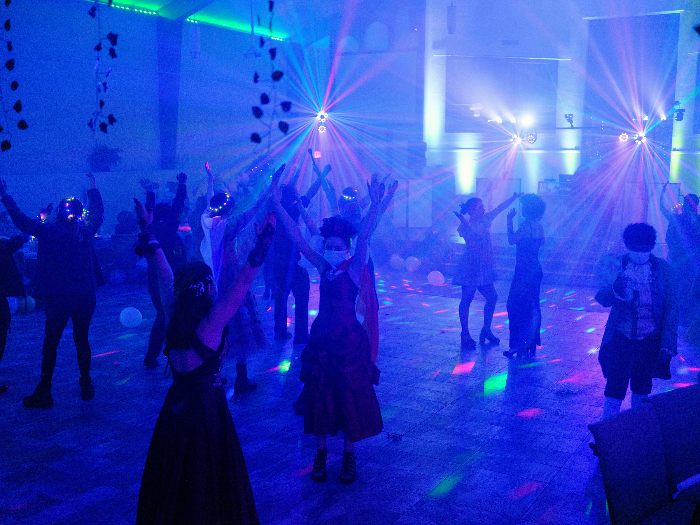 Attendees dance at the Fiesta Youth LGBTQ Youth Prom in San Antonio. Each spring, the group holds a prom specifically for LGBTQ teens. (Annie Flanagan for TIME)