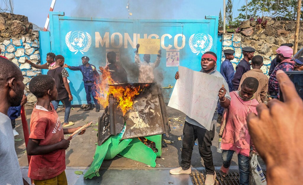 5 Killed, 50 Injured in Anti-U.N. Protests in Congo's East