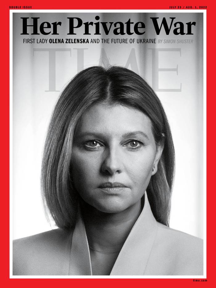 Olena Zelenska Time Magazine cover