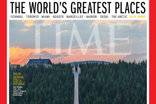 The World's Greatest Places Time Magazine cover