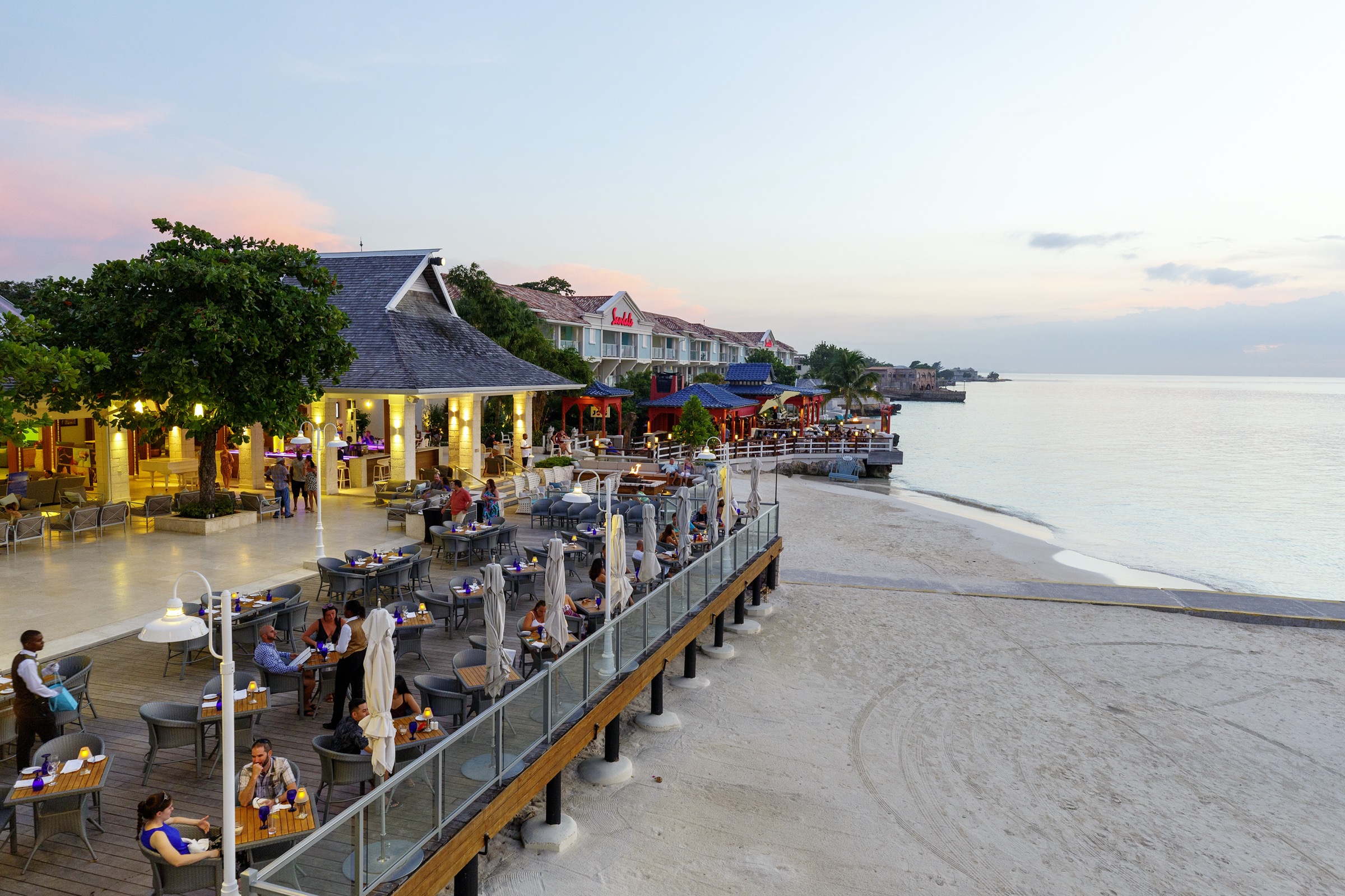 A Sandals International hotel in Montego Bay in Jamaica. (Markus Kirchgessner—laif/Redux)