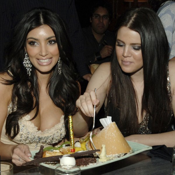 Kim Kardashian and Khloé Kardashian in 2007, the year 'Keeping Up With the Kardashians' premiered.