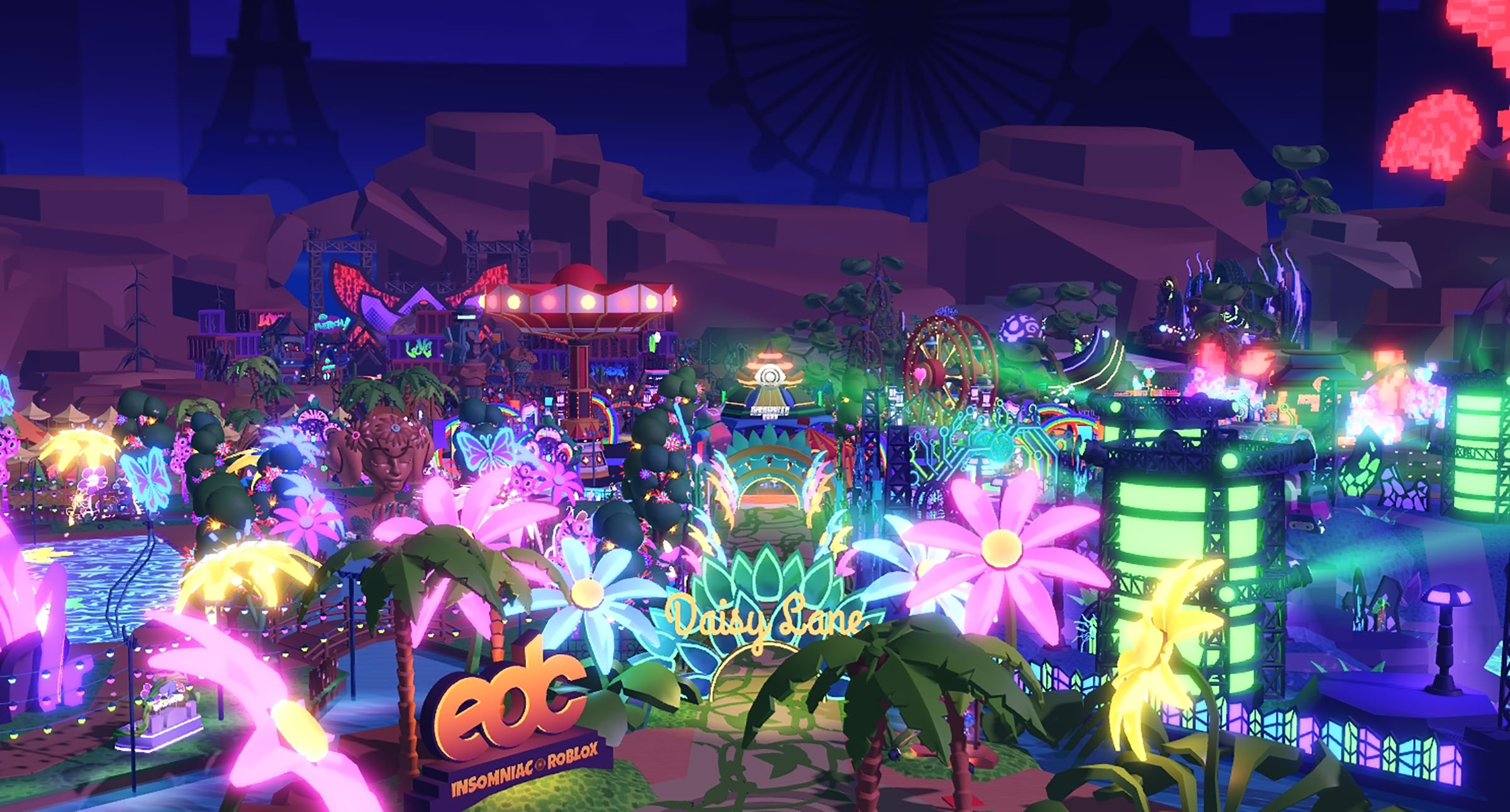 The Electric Daisy Carnival was the first music festival in Roblox held over several days in October 2021. (Businesswire/AP)