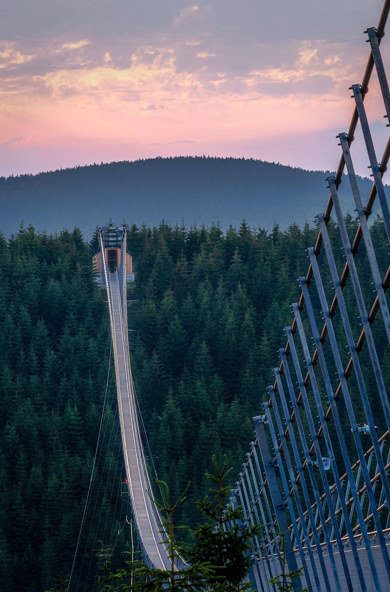 Sky Bridge 721 at the Dolni Morava vacation resort in Czech Republic. (Atila Martins for TIME)