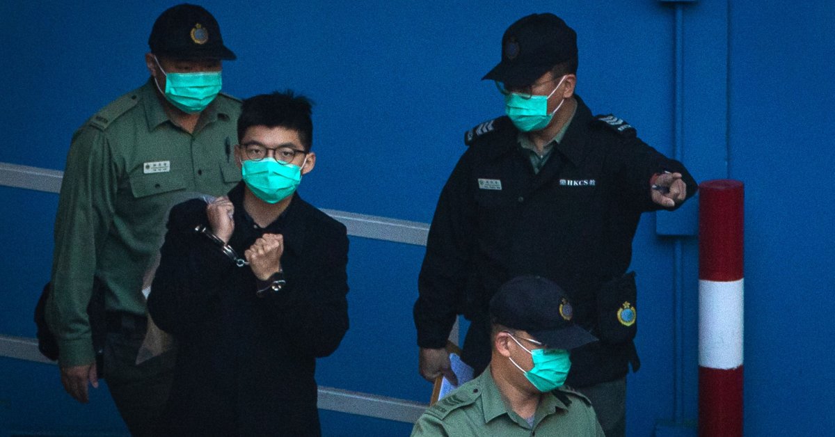 Joshua Wong to Plead Guilty in Hong Kong Security Case