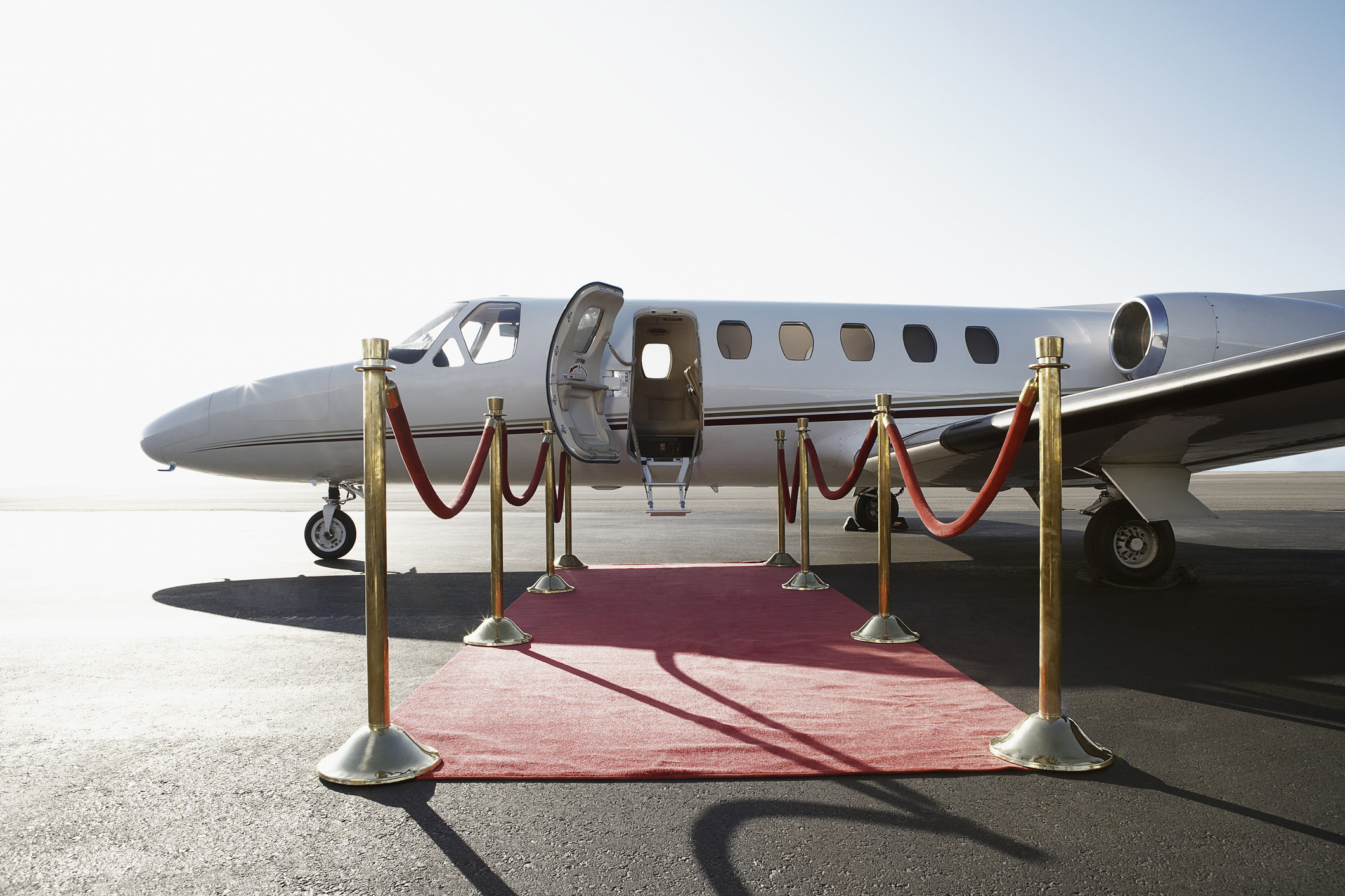 Social media buzzed over reports of wild private jet usage—celebrities taking flights so short that they could have driven in less than an hour. (Getty Images)