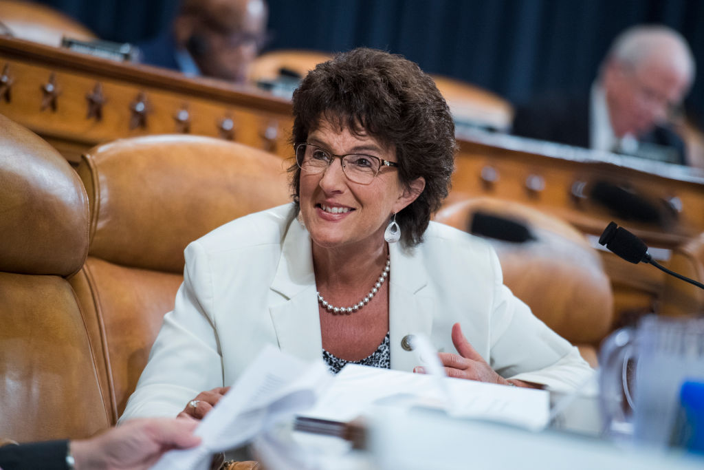 Rep. Jackie Walorski, R-Ind., is seen before a House Ways and Means Committee markup in Longworth Building on July 12, 2018. (Tom Williams—CQ Roll Call)