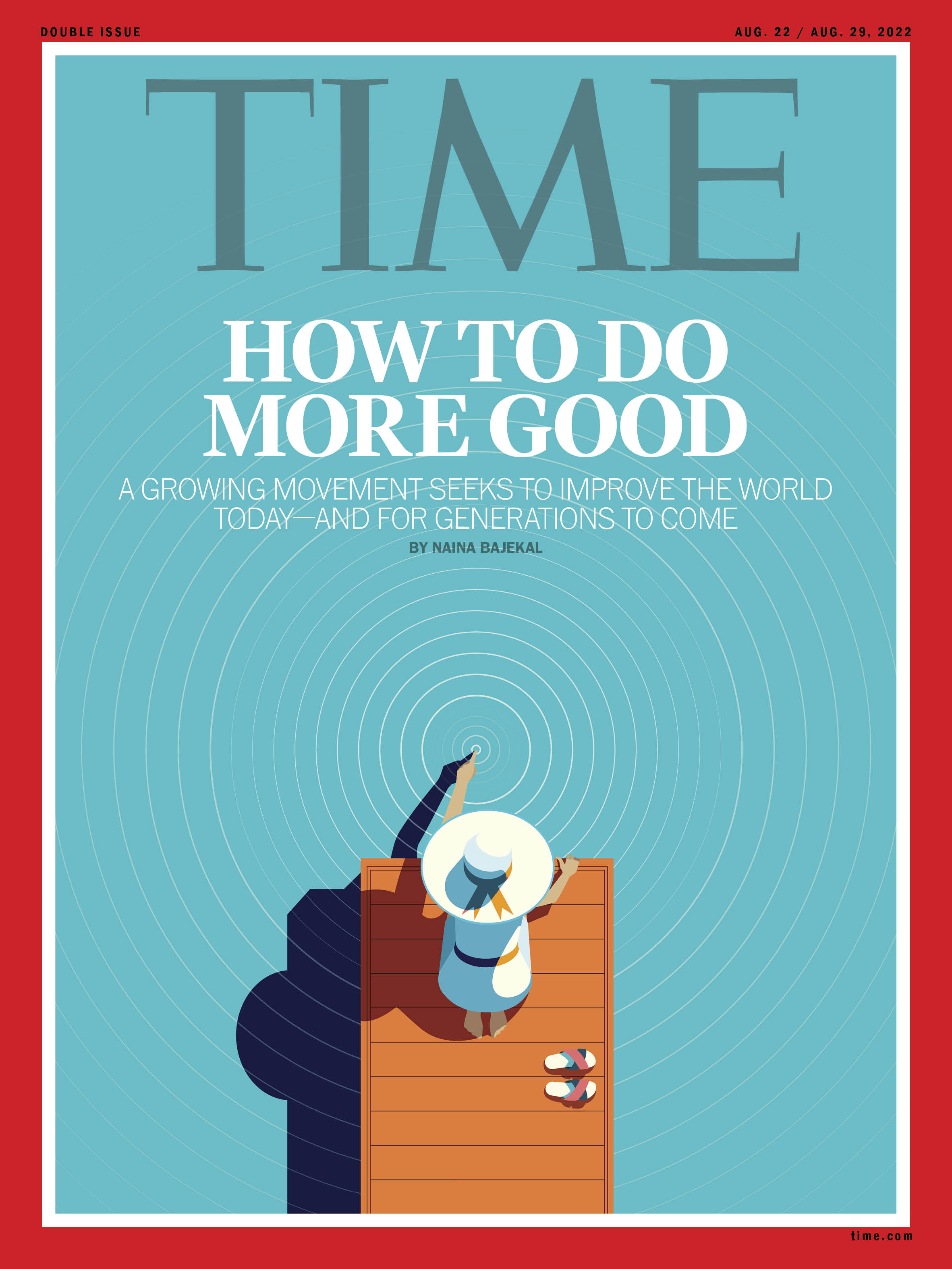 How to Do More Good Time Magazine Cover