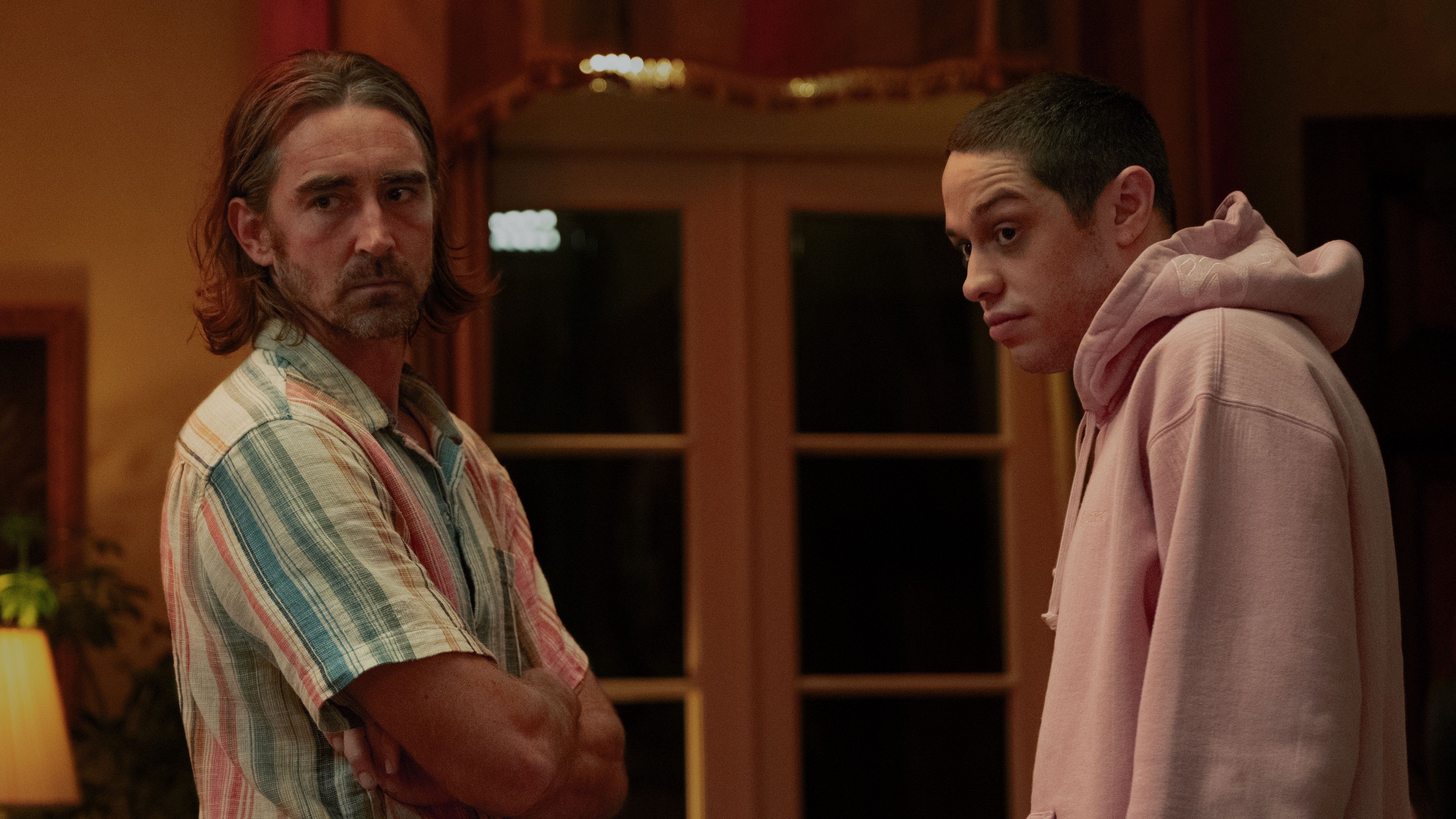 Lee Pace and Pete Davidson in Bodies Bodies Bodies (Courtesy of A24)
