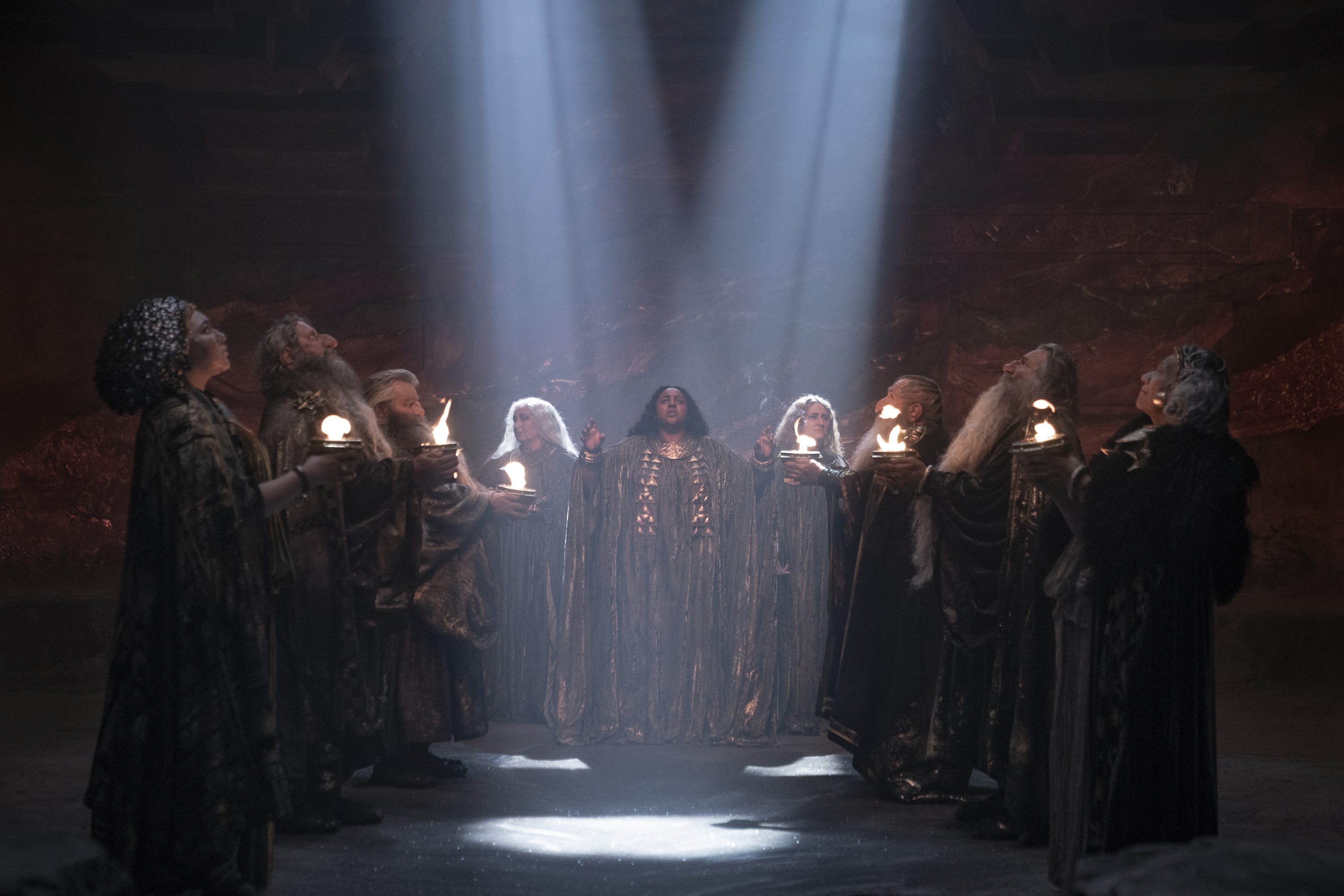 Sophia Nomvete as Princess Disa in <i>The Rings of Power</i> (Ben Rothstein—Prime Video)