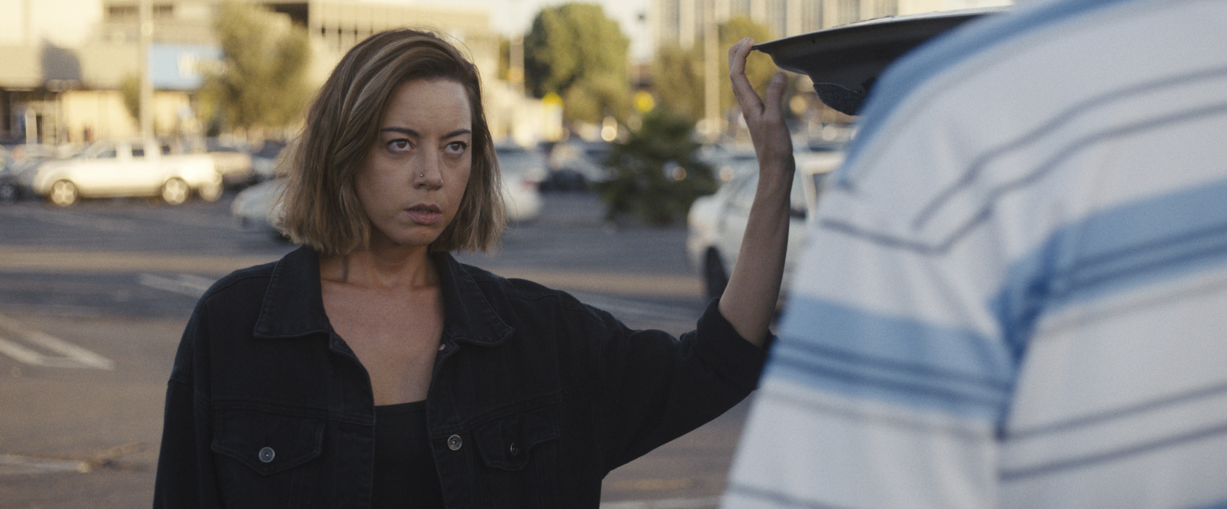 Aubrey Plaza in the new thriller 'Emily the Criminal' (Courtesy of Roadside Attractions and Vertical Entertainment)