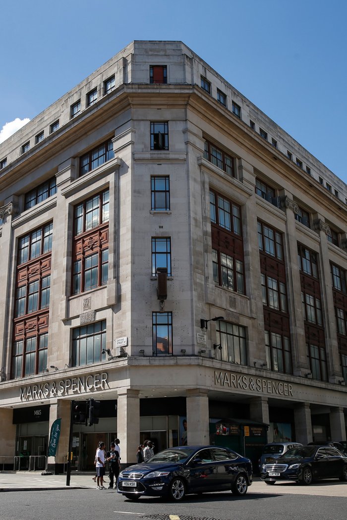 The Marks & Spencer store on Oxford Street in London, on July 20, 2020.