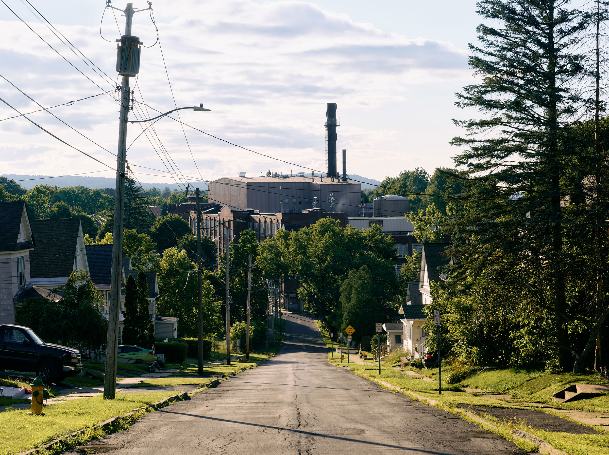 The Remington Arms factory is the centerpiece of Ilion, N.Y. (Jason Koxvold for TIME)