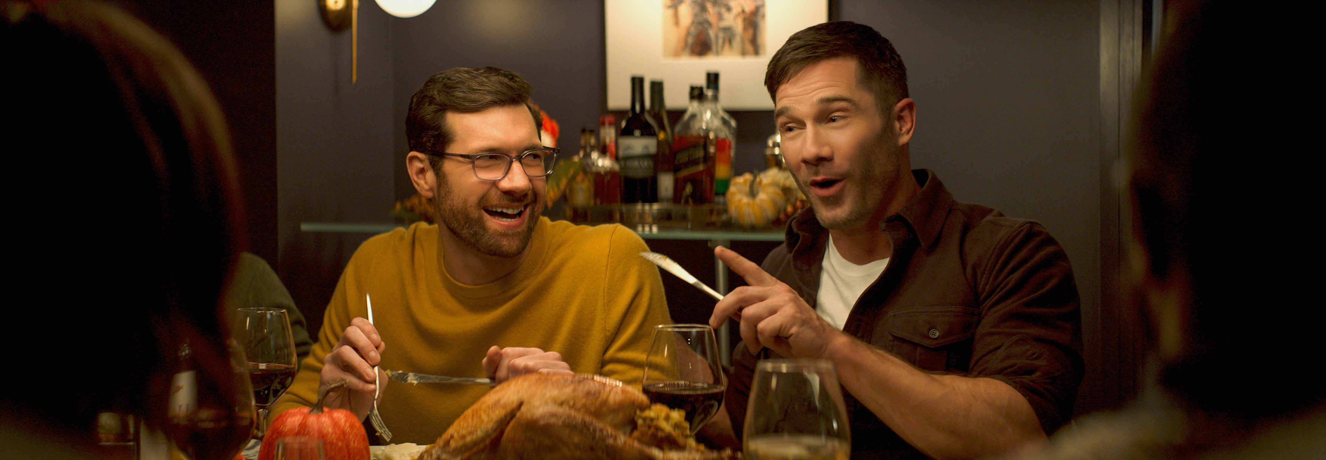 Billy Eichner and Luke Macfarlane, finding love in 'Bros' (Courtesy of Universal Pictures)