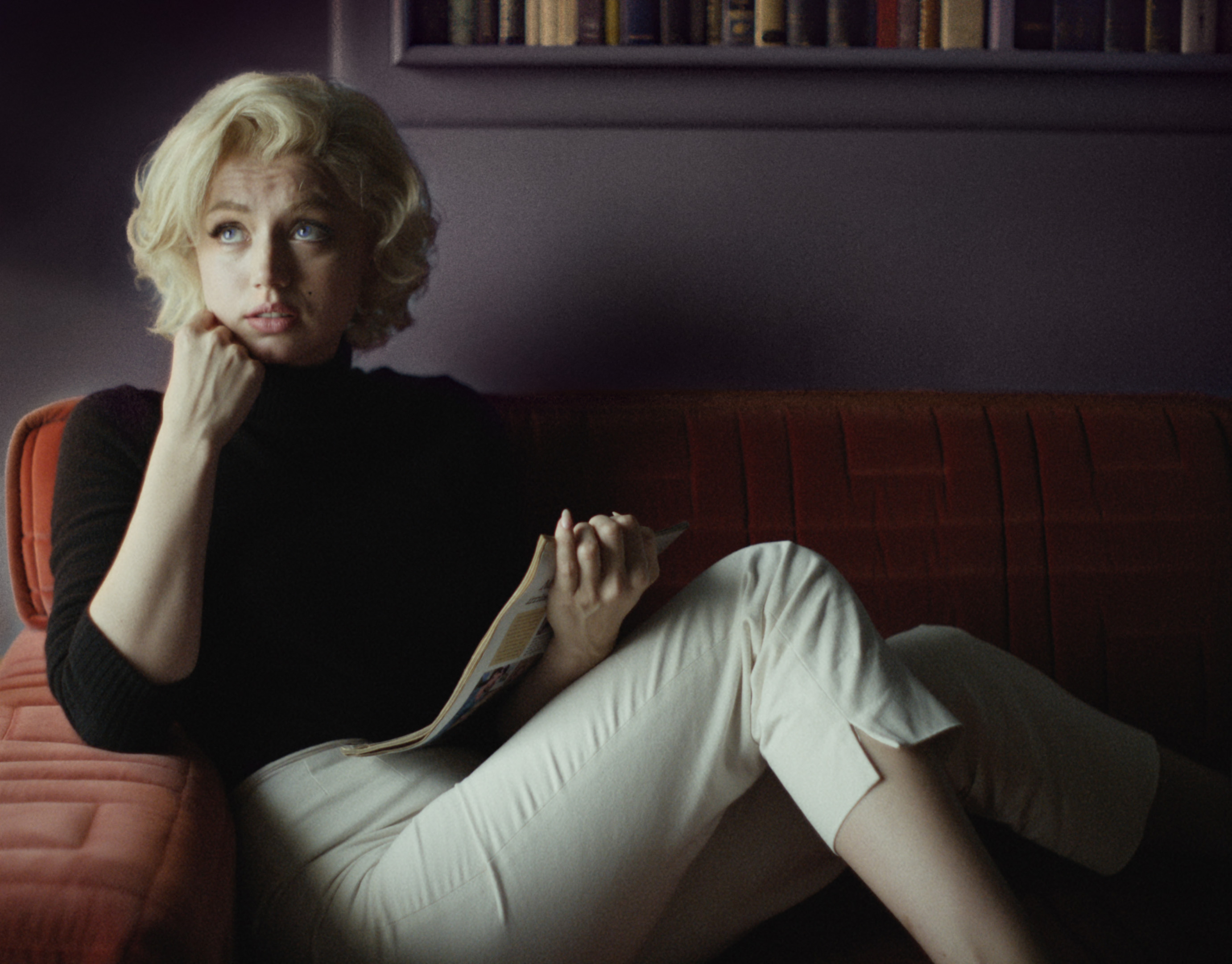 Blonde. Ana de Armas as Marilyn Monroe. (2022 © Netflix—2022 © Netflix)