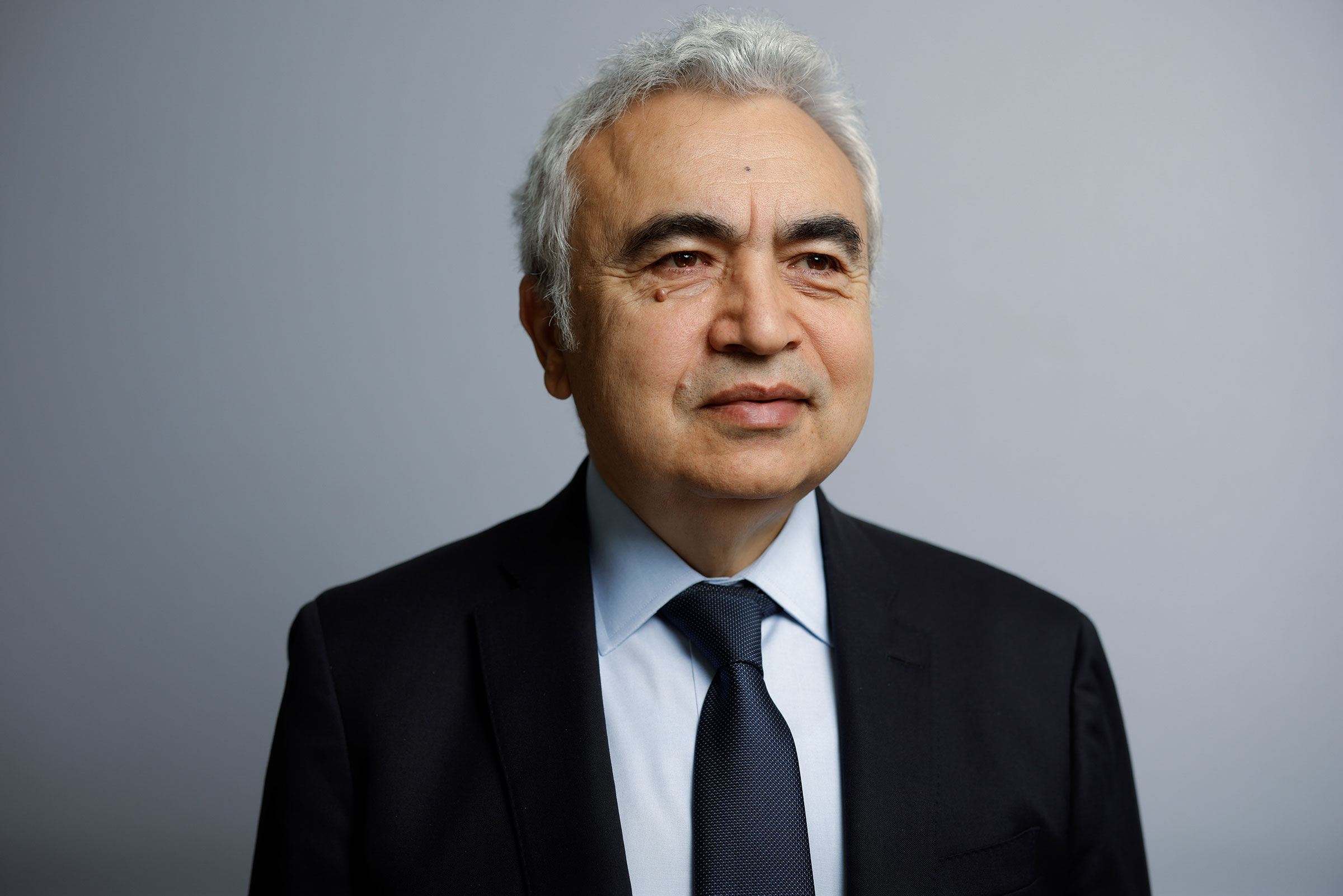 Fatih Birol, executive director of the International Energy Agency on the opening day of the World Economic Forum in Davos, Switzerland, on May 23, 2022. (Jason Alden—Bloomberg/Getty Images)