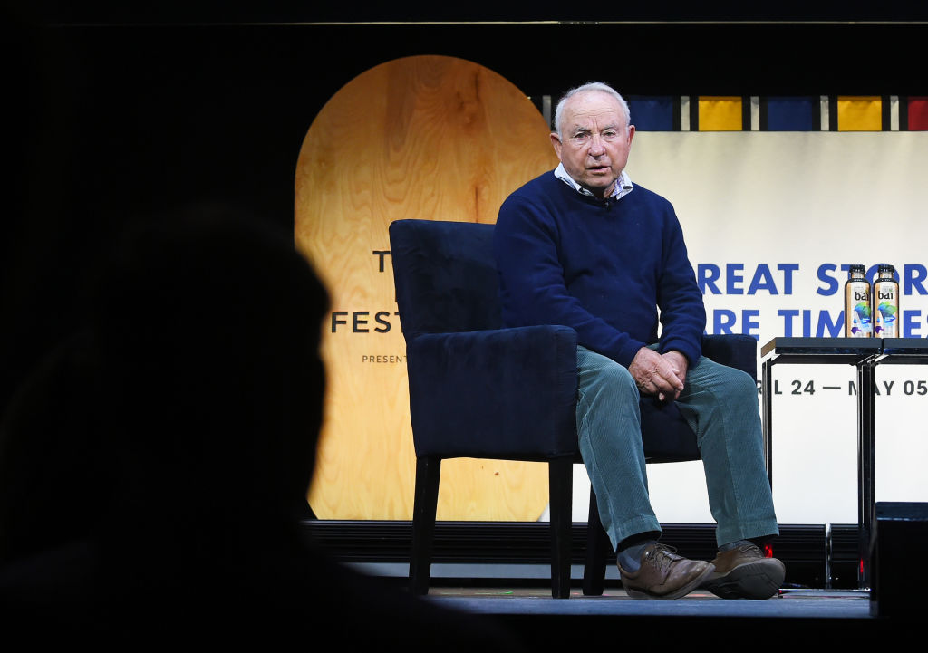 Patagonia Founder Yvon Chouinard speaks onstage during the Inaugural Tribeca X: A Day of Conversations Celebrating the Intersection of Entertainment and Advertising sponsored by PwC on April 26, 2019 in New York City. (Ben Gabbe/Getty Images for Tribeca X))