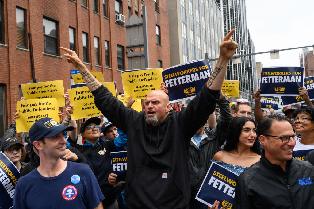 Senate Candidate Fetterman Joins Labor Day Parade