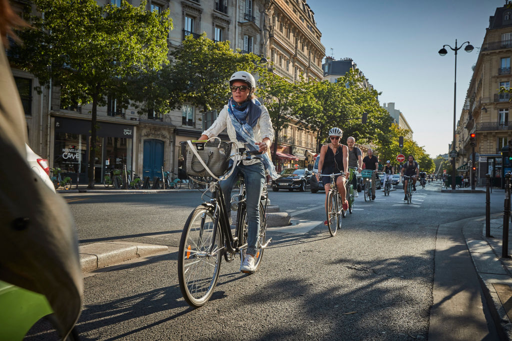 Paris Bicycle Culture As Corona Powers Commuters To Pedal