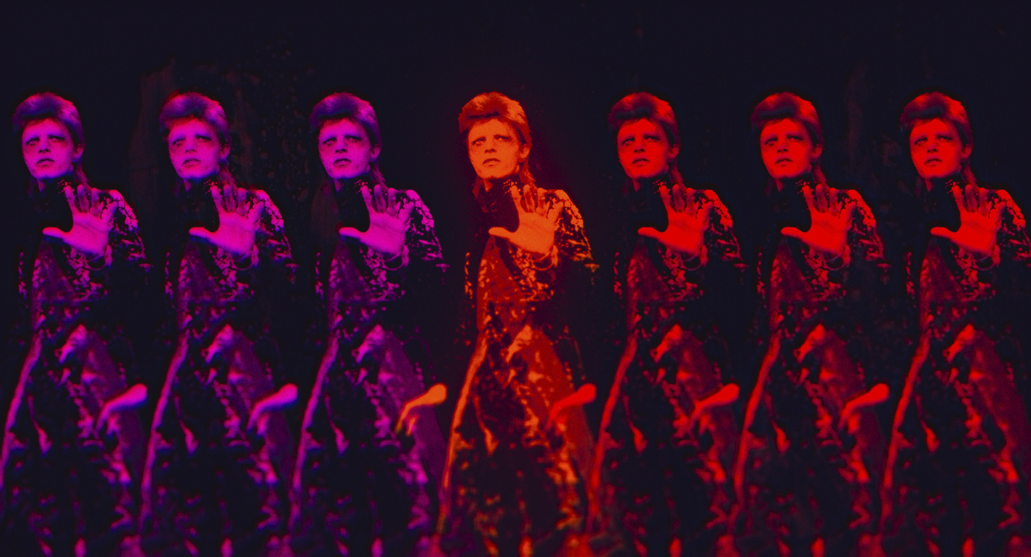 David Bowie seen in 'Moonage Daydream' (Neon)