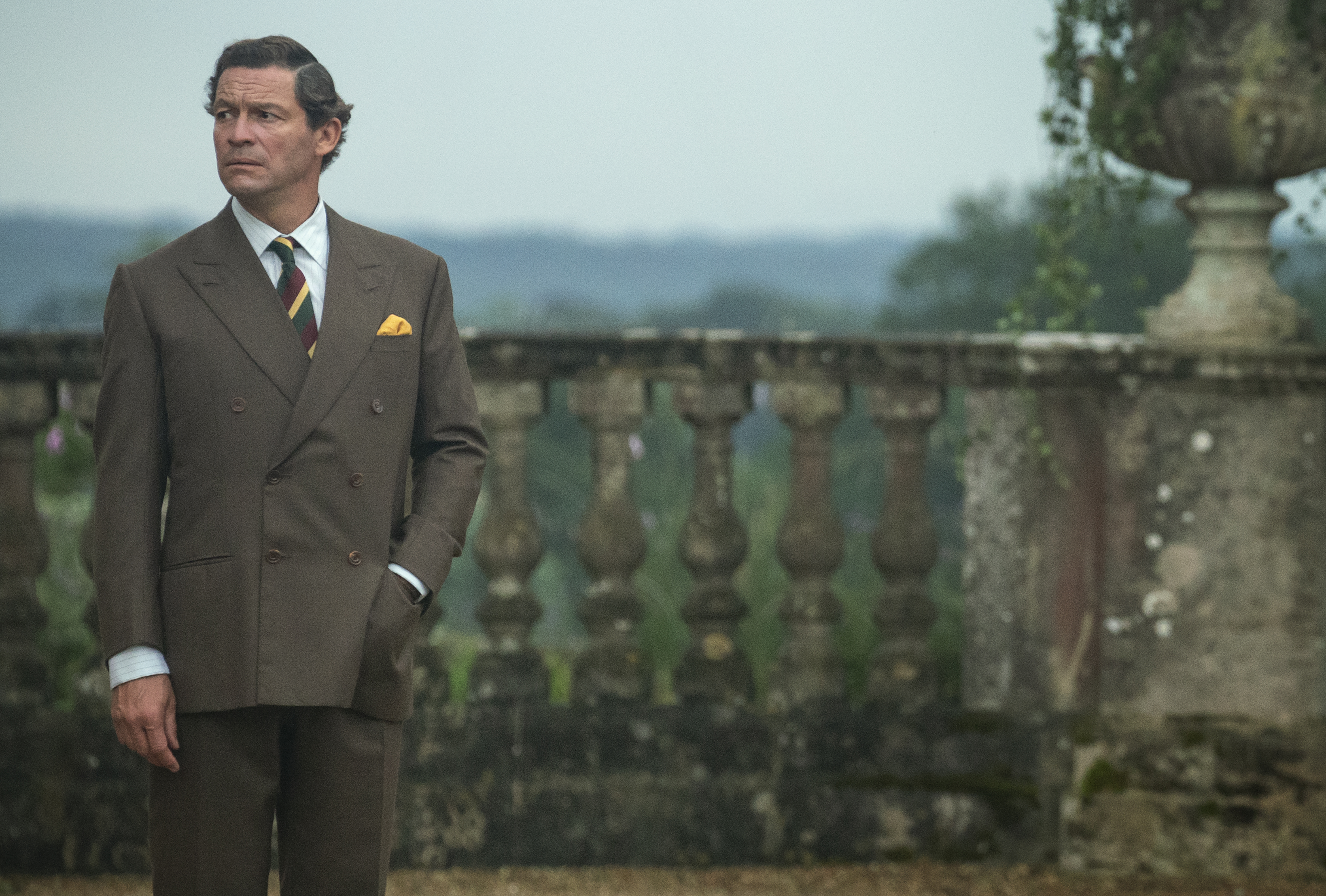 Dominic West as Prince Charles on <i>The Crown</i> (Keith Bernstein—Netflix)