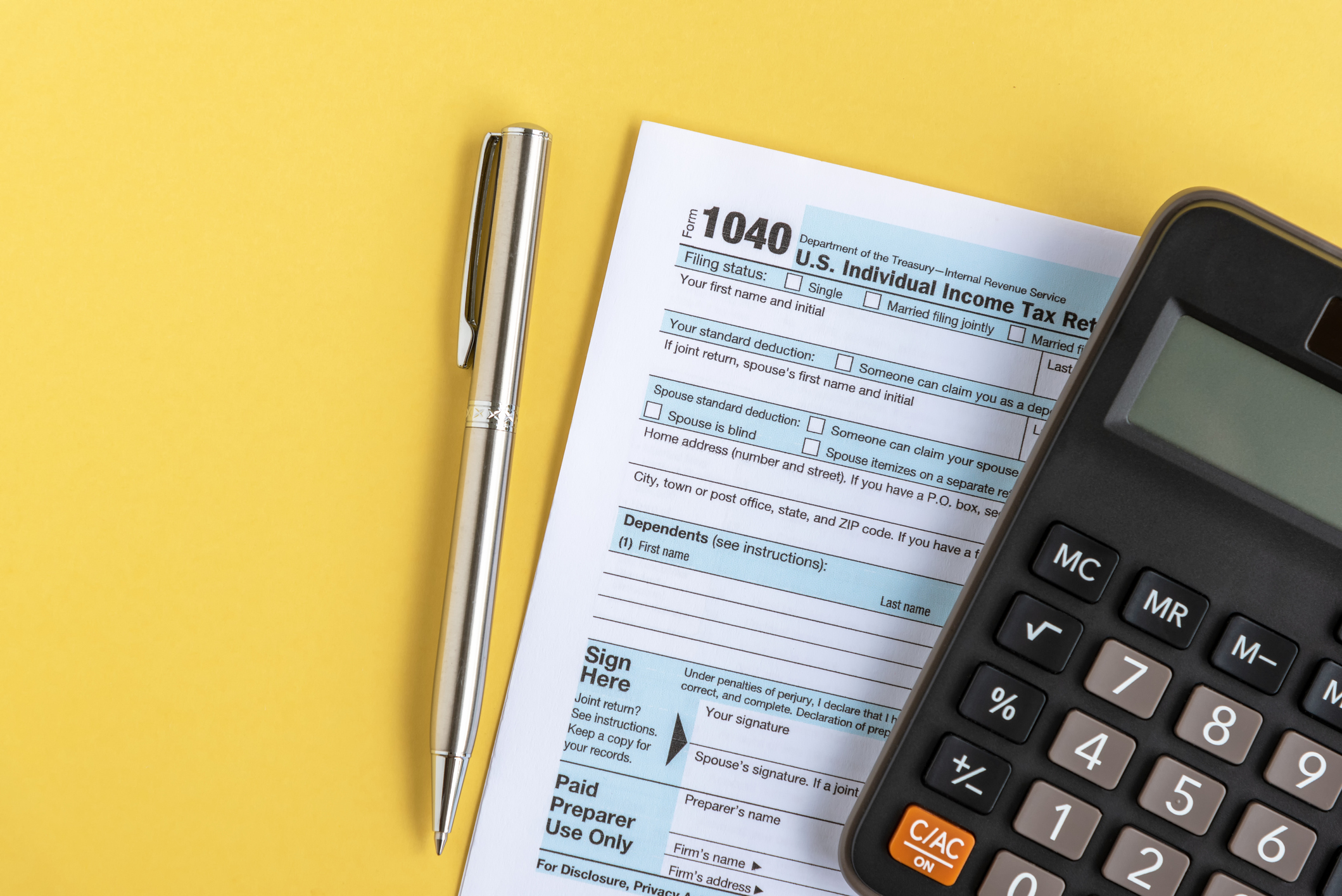 Internal Revenue Service Irs Tax Changes 