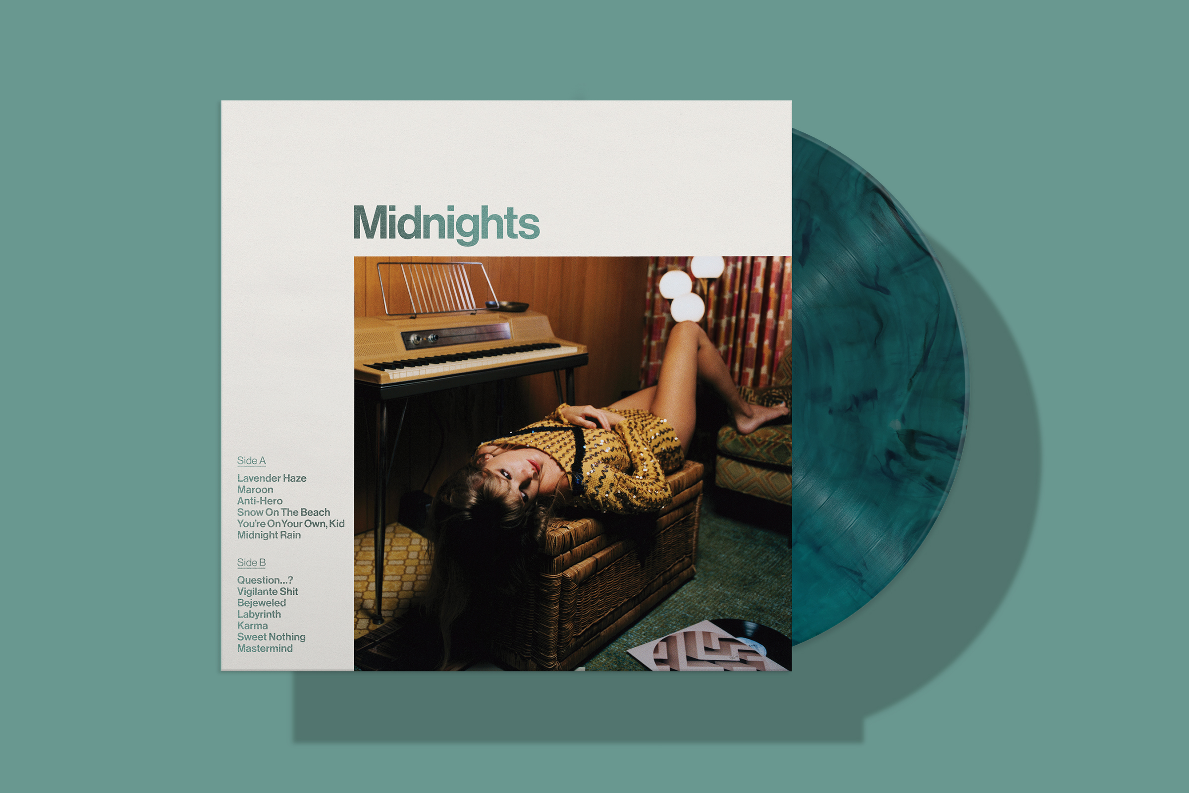 "Midnights," Jade Green Edition Vinyl