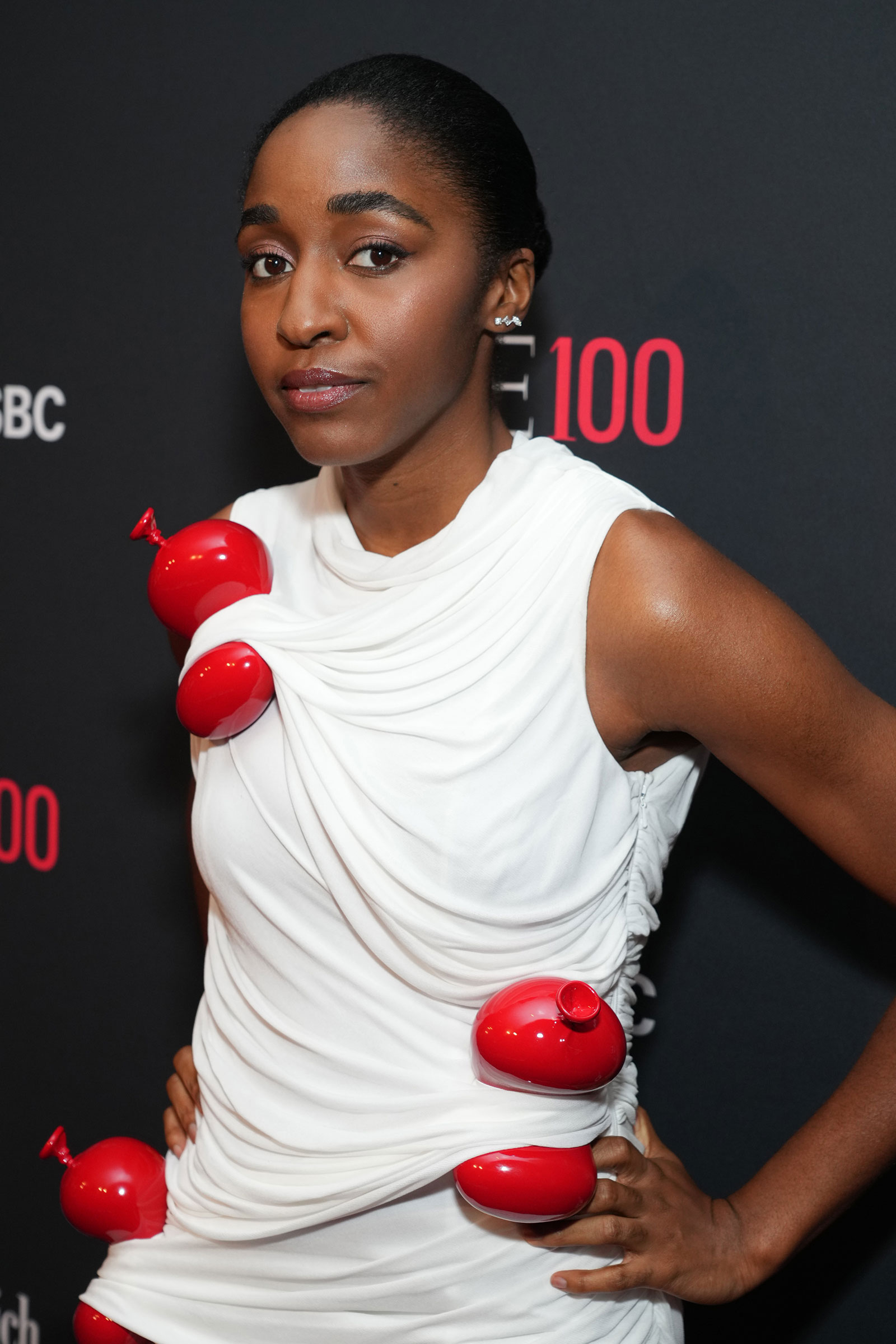 Actor and comedian Ayo Edebiri attends the TIME100 Next Gala in New York City on Oct. 25, 2022. (Kevin Mazur—Getty Images for TIME)