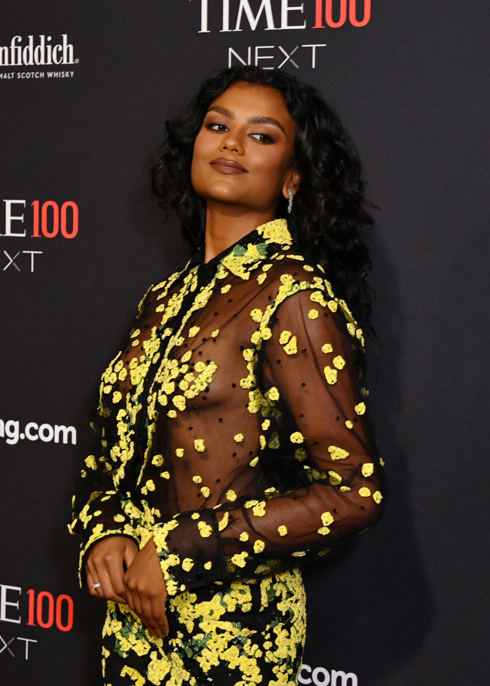 Actor Simone Ashley attends the TIME100 Next Gala in New York City on Oct. 25, 2022. (Craig Barritt—Getty Images for TIME)
