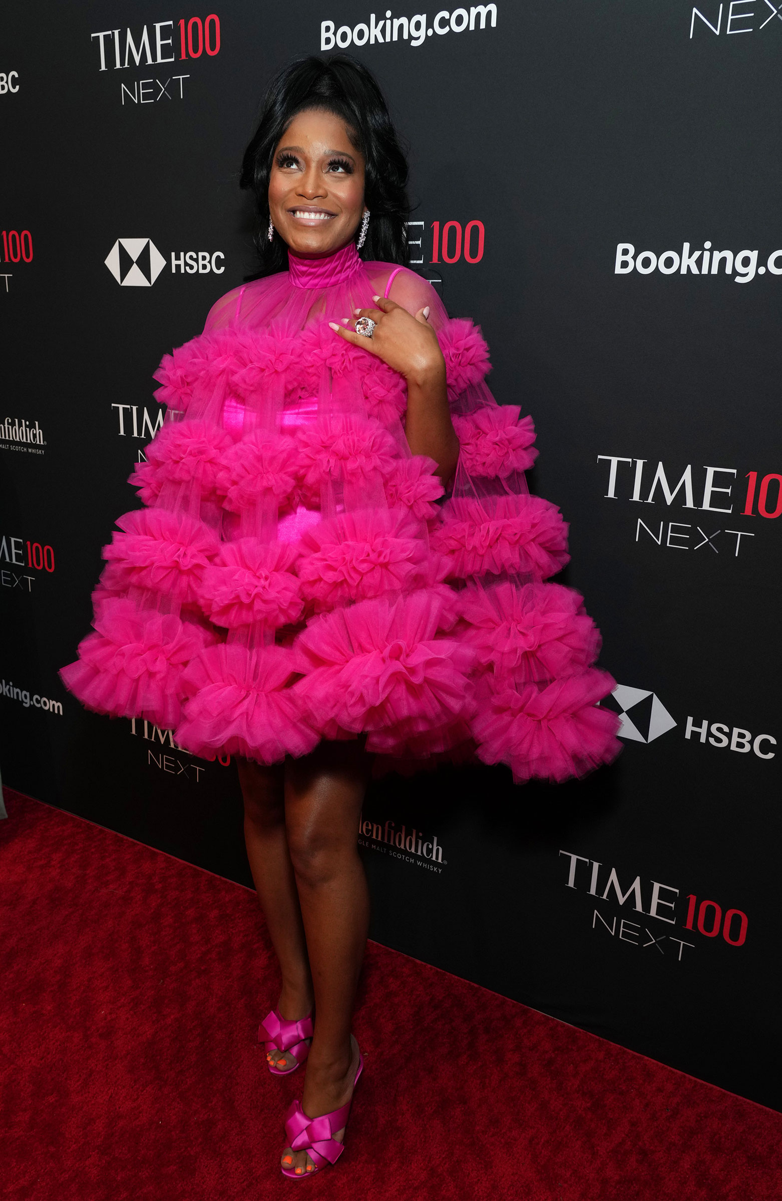 Actor Keke Palmer, and TIME100 next host, attends the TIME100 Next Gala in New York City on Oct. 25, 2022. (Kevin Mazur—Getty Images for TIME)