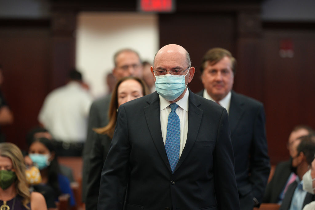 Former Trump CFO Allen Weisselberg enters the courtroom in Manhattan Supreme Court on August 18, 2022 in New York City. (Curtis Means—Pool/Getty Images)