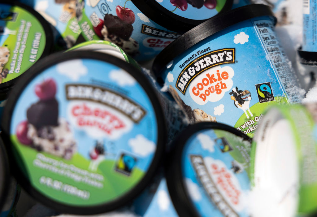 Ben and Jerry's is one of Unilever's ice cream brands. (Kevin Dietsch/Getty Images)