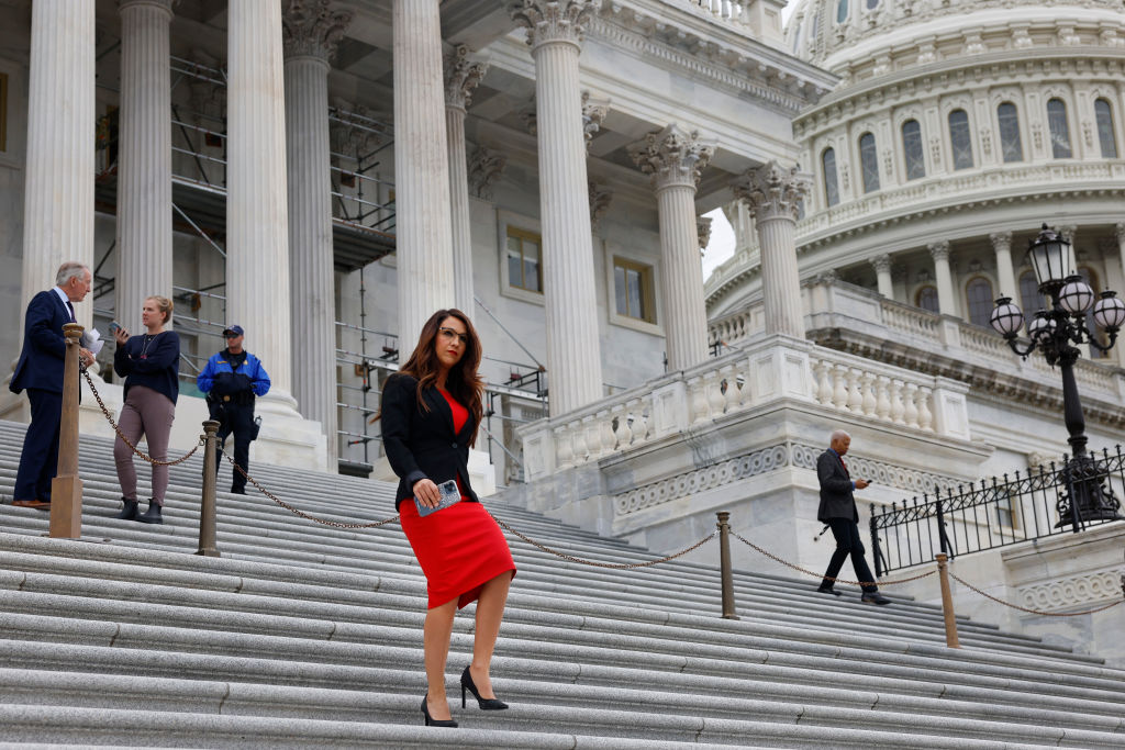 Rep. Lauren Boebert (R-CO) departs from the U.S. Capitol Building on September 30, 2022 in Washington, DC. (Anna Moneymaker—Getty Images)