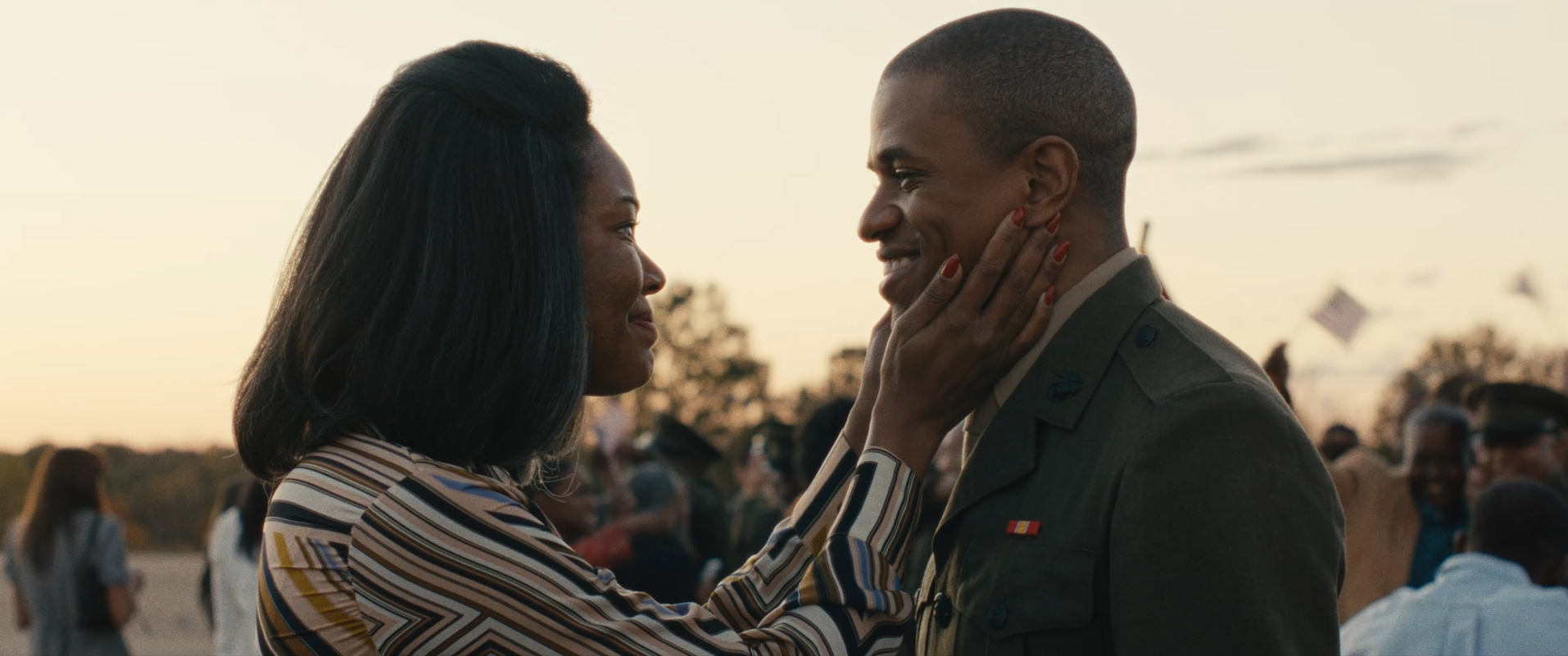 Gabrielle Union and Jeremy Pope (Courtesy of A24)