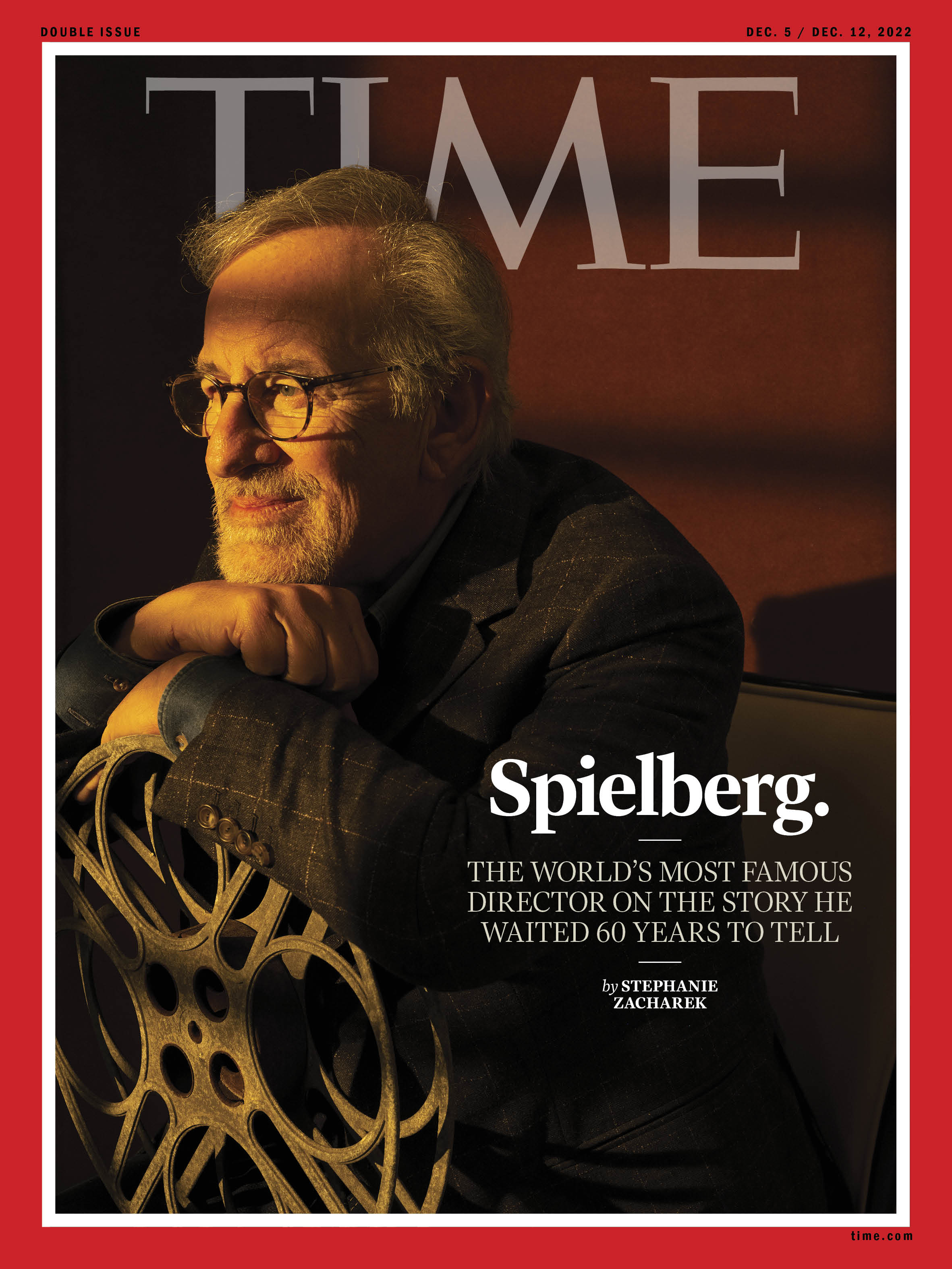 Steven Spielberg Time Magazine cover
