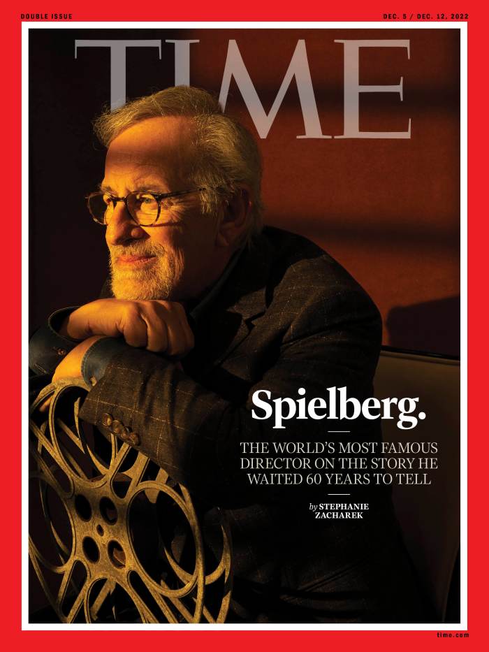 Steven Spielberg Time Magazine cover