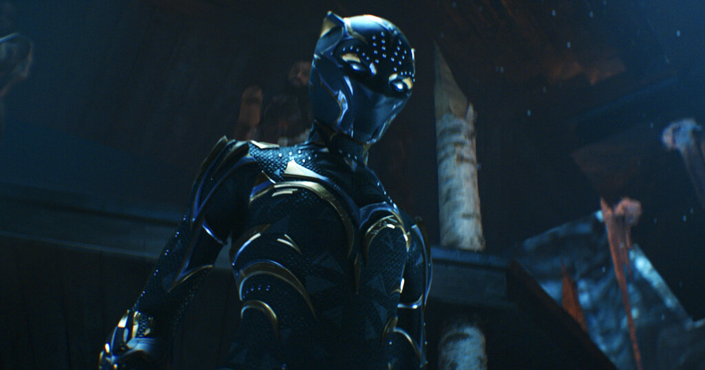 This image released by Marvel Studios shows a scene from "Black Panther: Wakanda Forever." (Marvel Studios—AP)