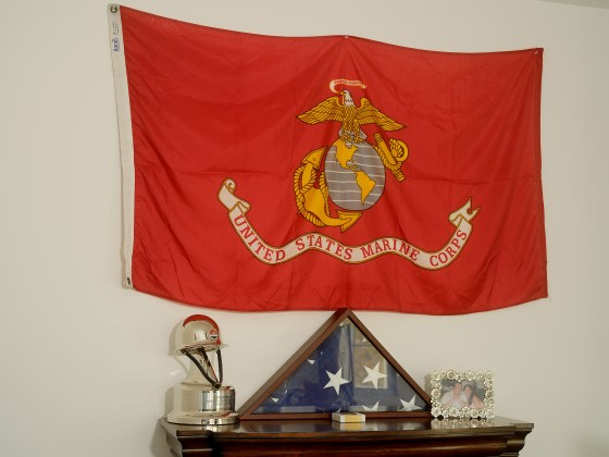 Earlier in 2022, Peter Romano was honored by the veterans-service group American Veterans for his work helping other veterans find jobs. â€œI still love being a Marine, despite everything,â€ he says.