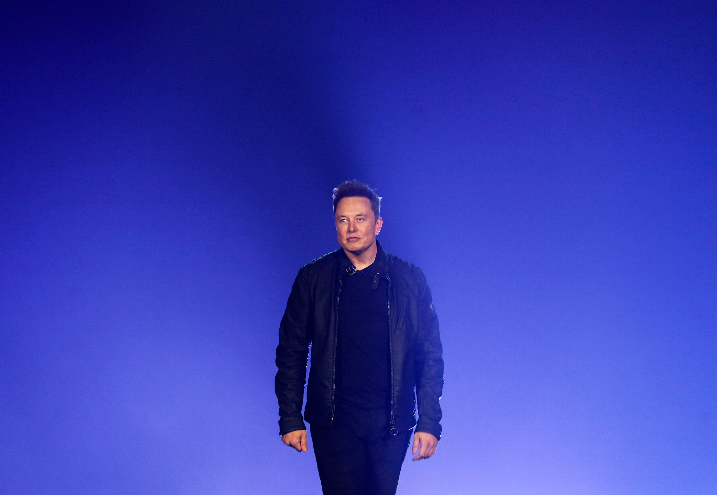 Elon Musk at a Tesla event in Hawthorne, Calif., on Nov. 21, 2019. (Ringo H.W. Chiu—AP)