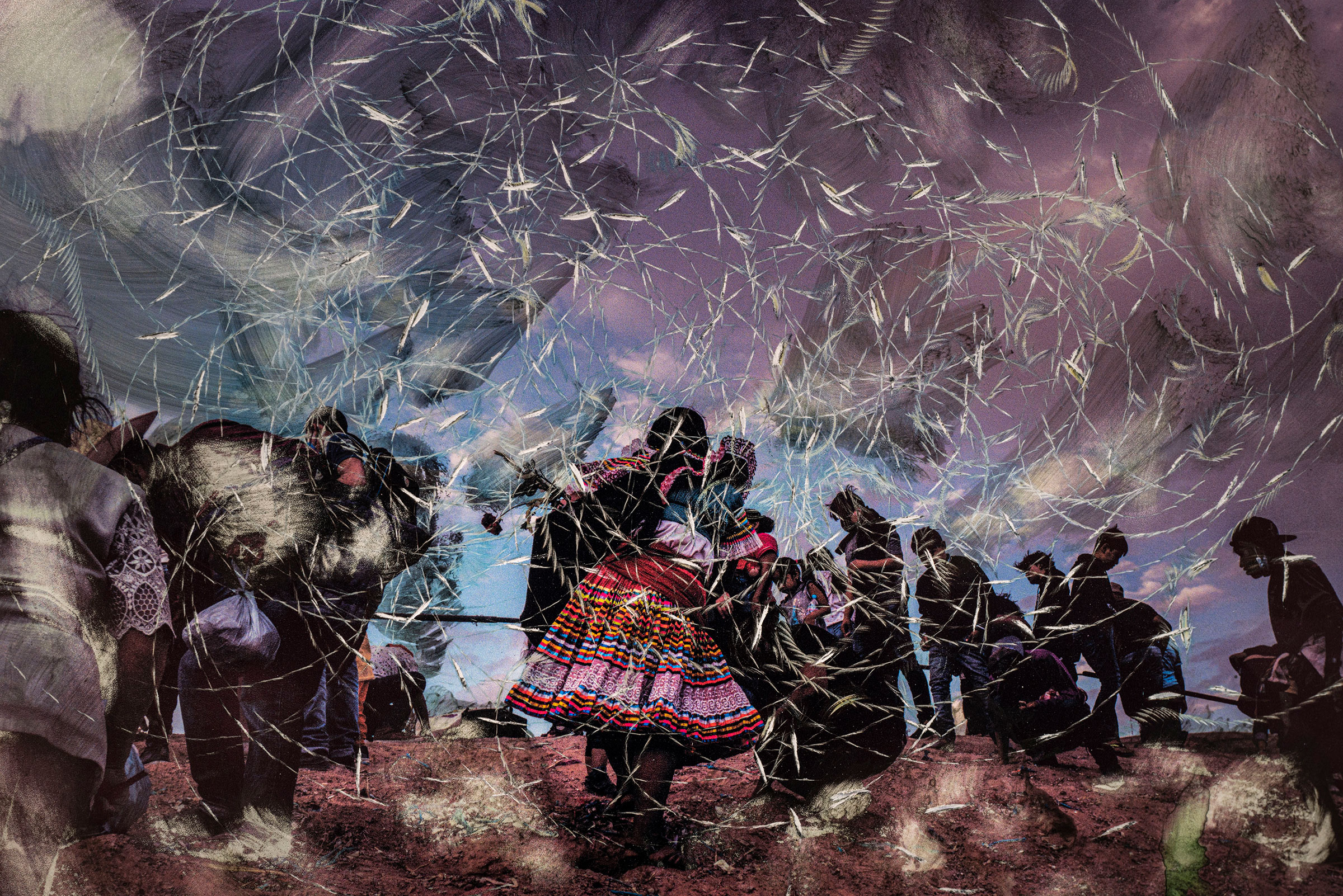 The Nahua community celebrating for the Maiz in Xalpatlahuac, Guerrero, Mexico, on March 27. (Yael Martinez—Magnum Photos)