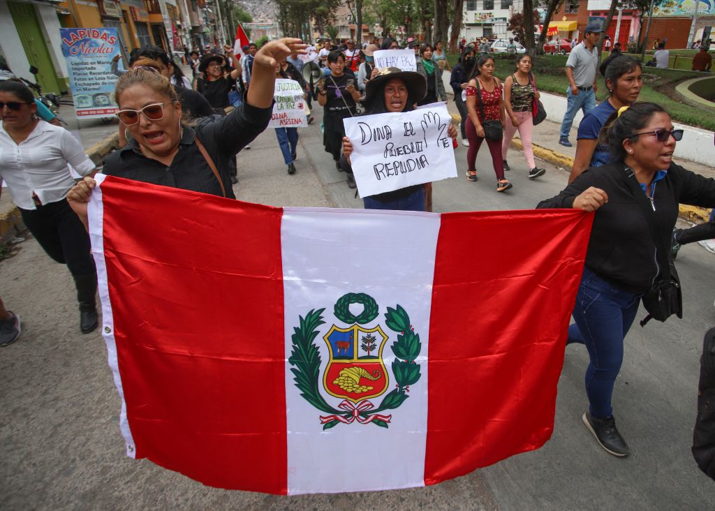 peru protests tourism