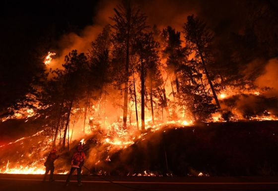 US-CALIFORNIA-FIRE