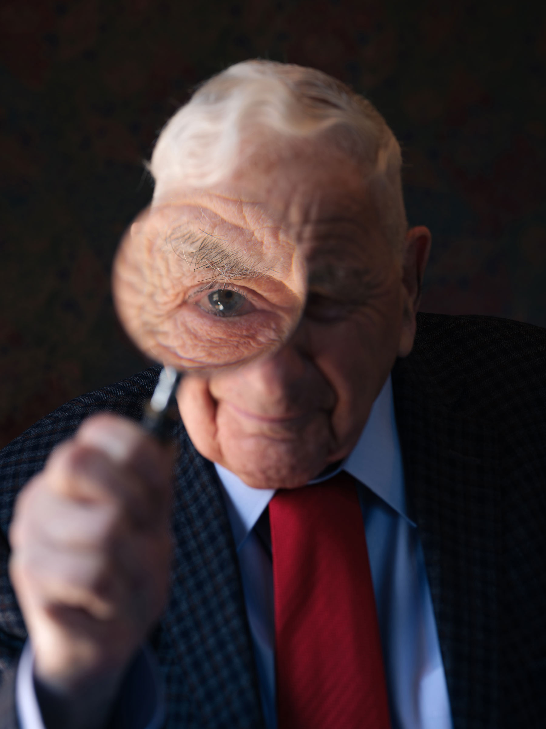 <strong>Dr. Werner Spitz, photographed in St. Clair Shores, Mich., on March 29.</strong> "<a href="https://time.com/6164527/werner-spitz-forensic-pathologist/">Meet the 95-Year-Old ‘Medical Detective’ Who Has Examined Famous Cases From JFK to JonBenet Ramsey,</a>" April 13. (Jarod Lew for TIME)